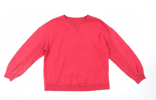 Womens UK Size M NEXT Red Pullover Sweatshirt