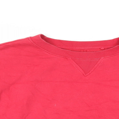 Womens UK Size M NEXT Red Pullover Sweatshirt