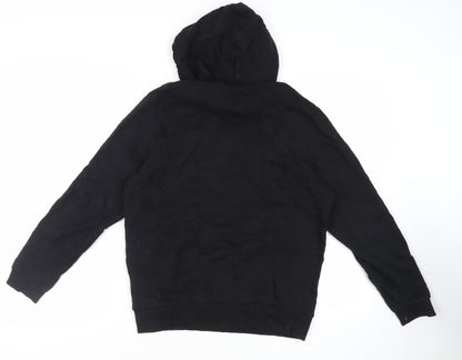 Mens UK Size L ASOS Black Pullover Hoodie