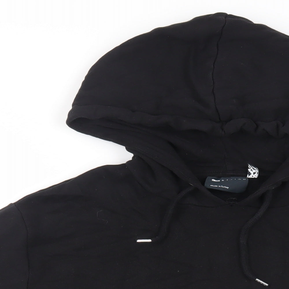 Mens UK Size L ASOS Black Pullover Hoodie
