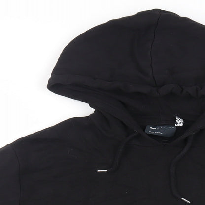 Mens UK Size L ASOS Black Pullover Hoodie