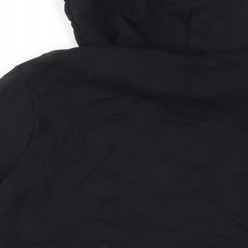 Mens UK Size L ASOS Black Pullover Hoodie