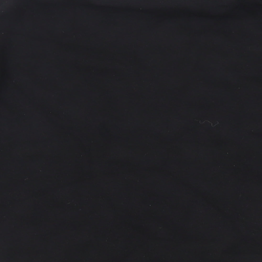 Mens UK Size L Boohoo Man Black Pullover Sweatshirt