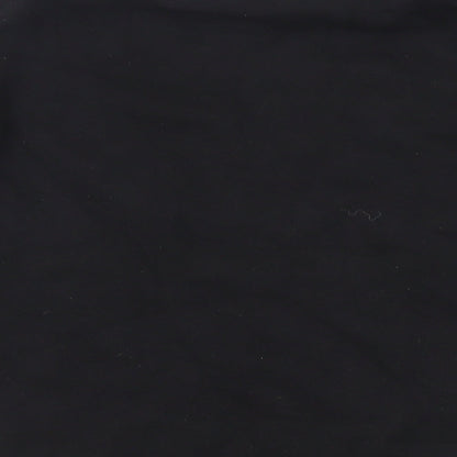 Mens UK Size L Boohoo Man Black Pullover Sweatshirt