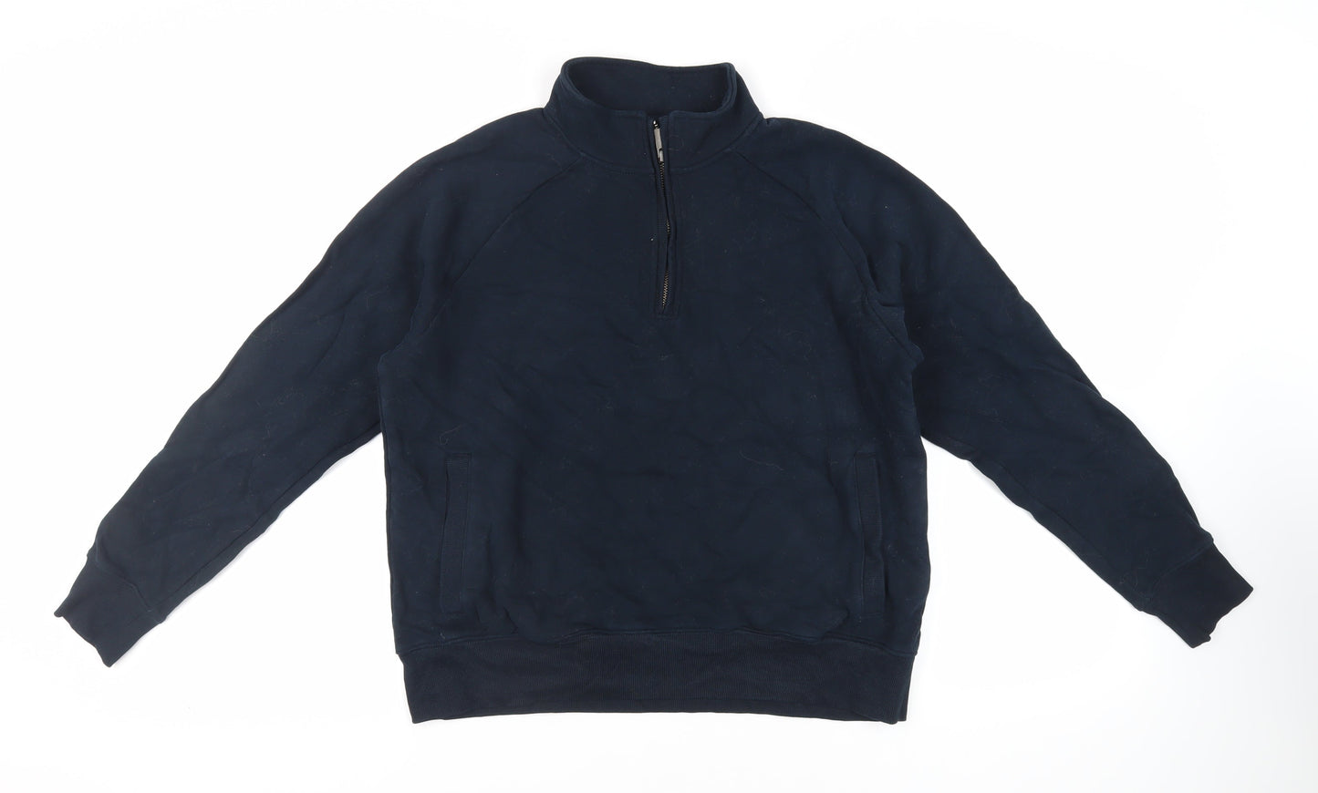 Womens UK Size M Marks and Spencer Blue Pullover Sweatshirt