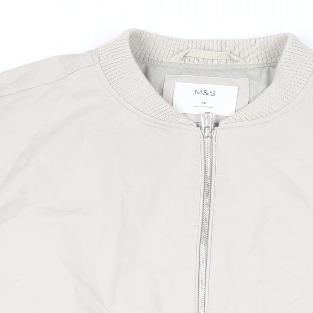 Mens UK Size XL Marks and Spencer Beige Jacket