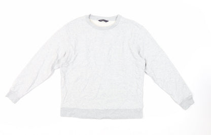 Womens UK Size S Marks and Spencer Grey Pullover Sweatshirt