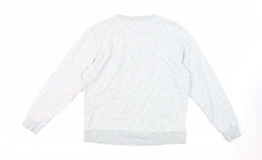 Womens UK Size S Marks and Spencer Grey Pullover Sweatshirt