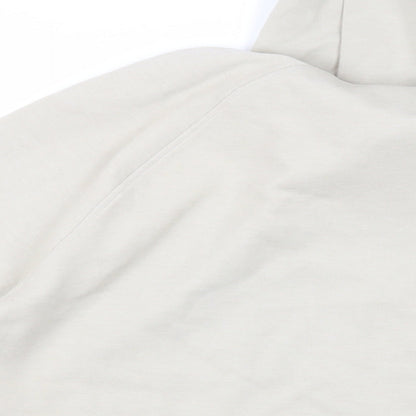 Autograph Mens Beige Cotton Pullover Hoodie Size 2XL - Pockets