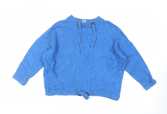 Womens UK Size S John Lewis Blue Pullover Sweatshirt