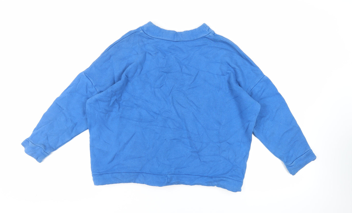 Womens UK Size S John Lewis Blue Pullover Sweatshirt