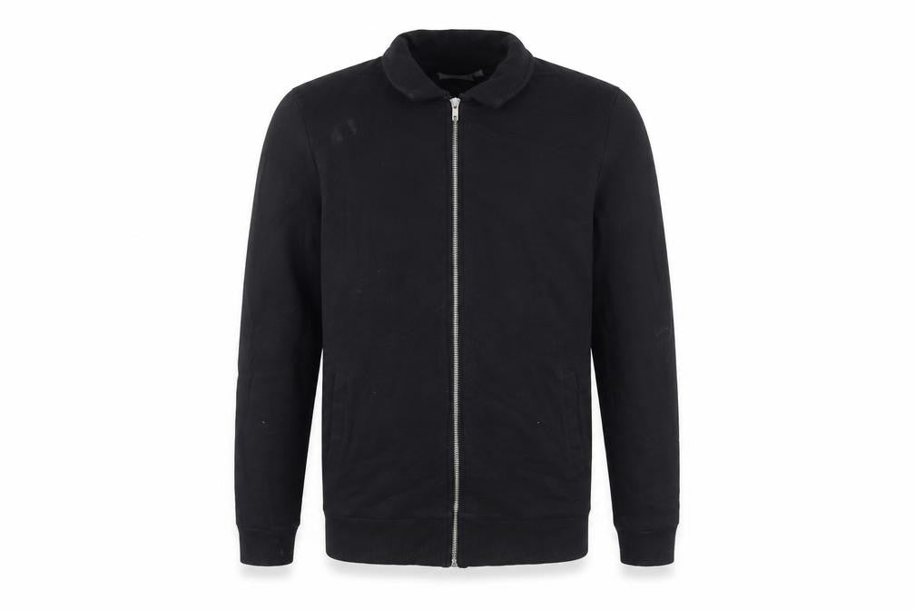 Mens UK Size M ASOS Black Full Zip Sweatshirt