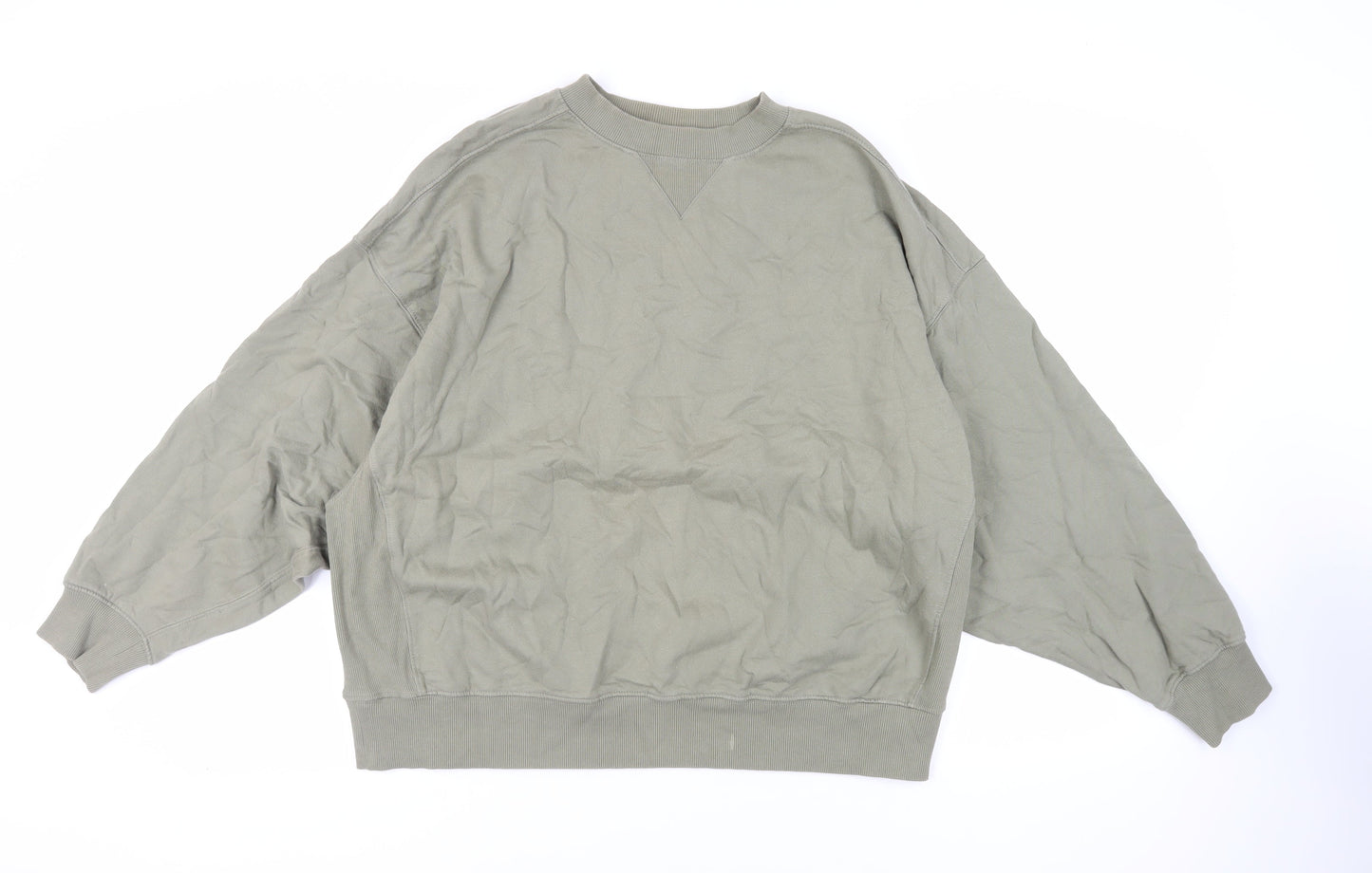 Womens UK Size 10 ASOS Green Pullover Sweatshirt