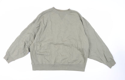 Womens UK Size 10 ASOS Green Pullover Sweatshirt
