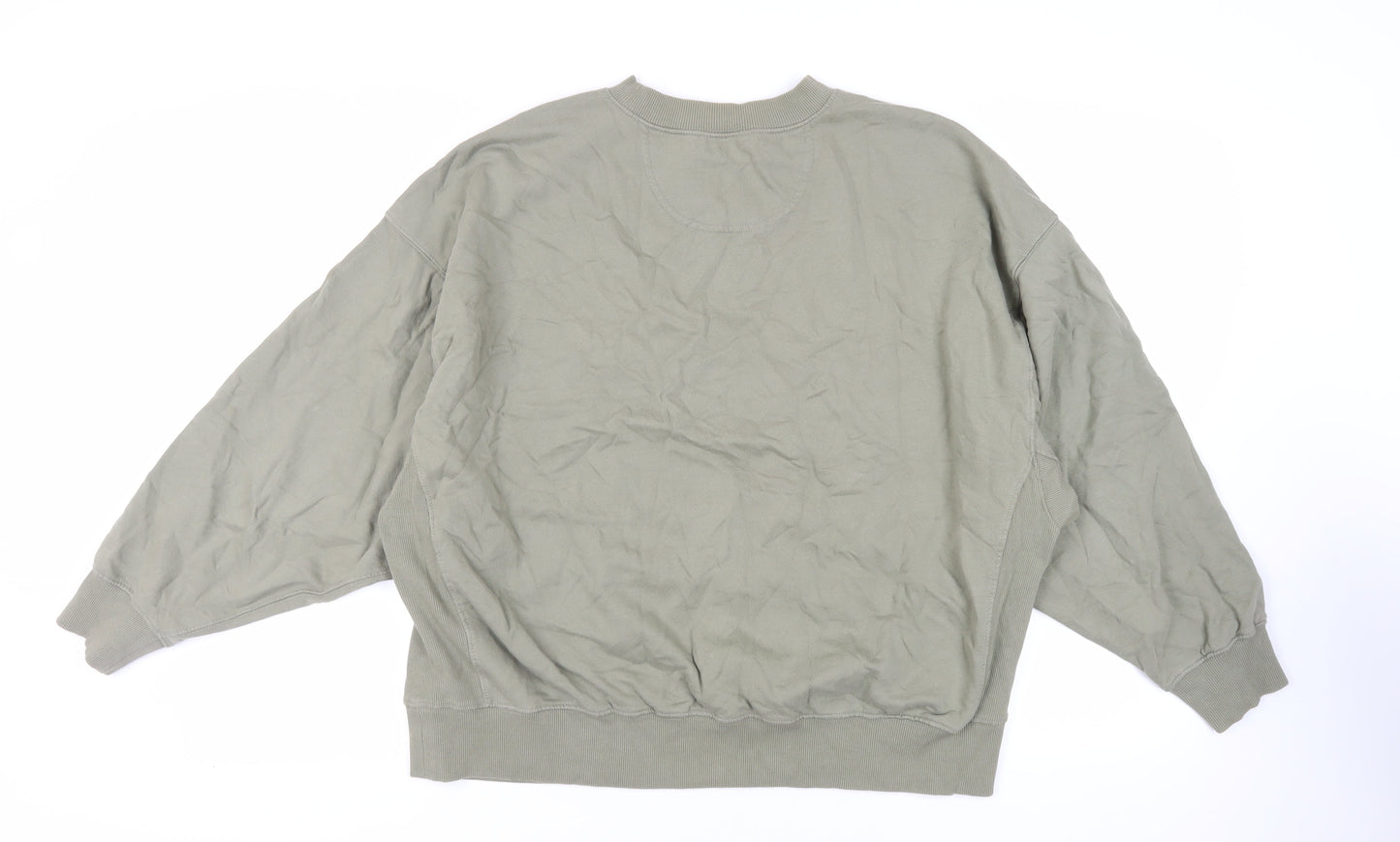 Womens UK Size 10 ASOS Green Pullover Sweatshirt