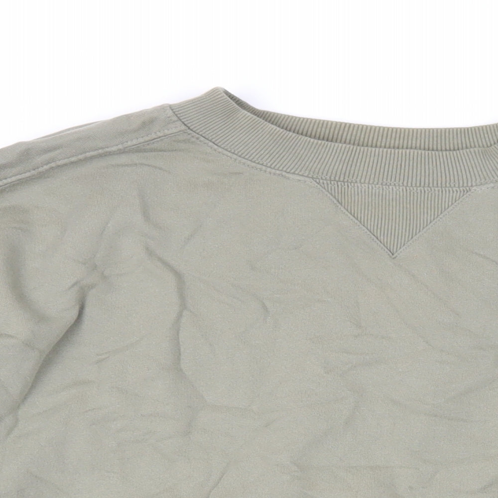 Womens UK Size 10 ASOS Green Pullover Sweatshirt