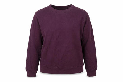 Marks & Spencer Womens Purple Cotton Pullover Sweatshirt Size S Pullover
