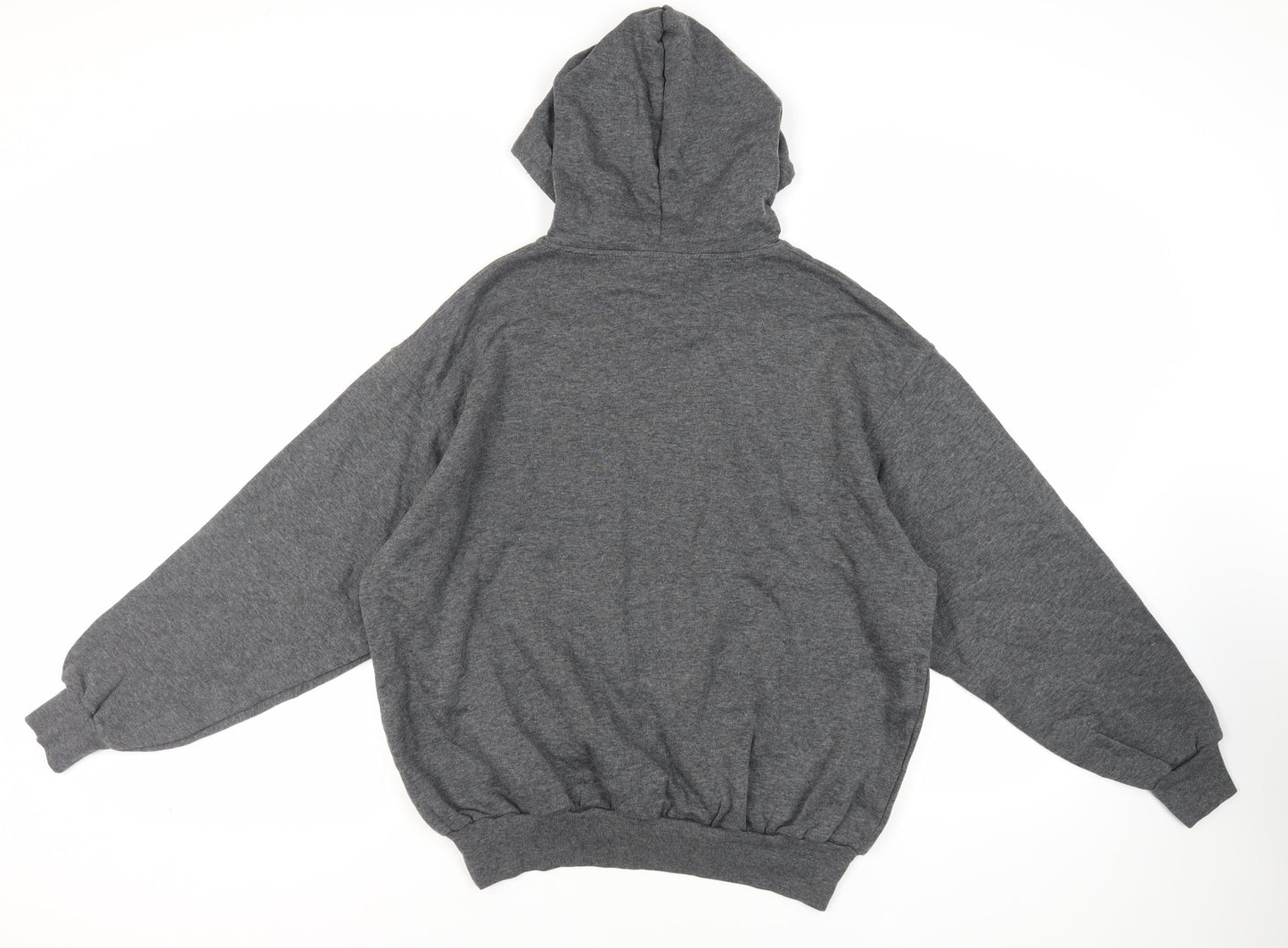 Mens UK Size M C&A Grey Pullover Hoodie