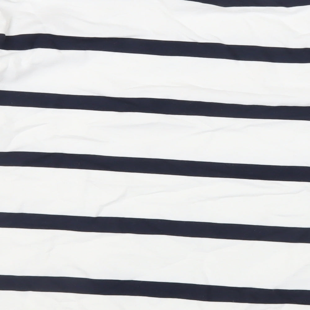 Womens UK Size M Marks and Spencer White Pullover Sweatshirt