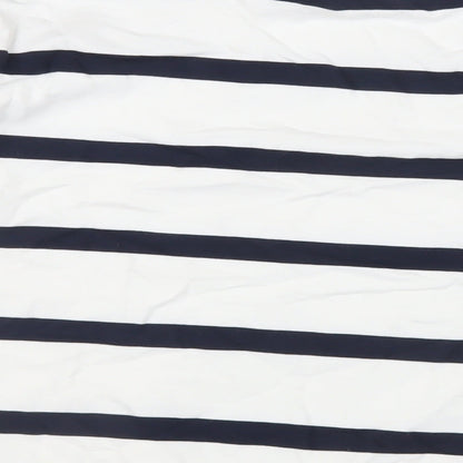 Womens UK Size M Marks and Spencer White Pullover Sweatshirt