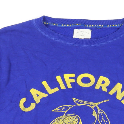 Womens UK Size 12 NEXT Blue Pullover Sweatshirt
