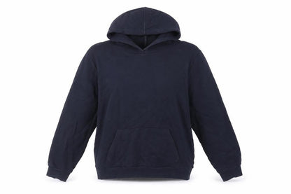 Marks & Spencer Womens Blue Cotton Pullover Hoodie Size S Pullover - Pockets