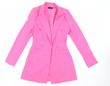 Womens UK Size 6 PRETTYLITTLETHING Pink Jacket