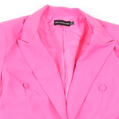 Womens UK Size 6 PRETTYLITTLETHING Pink Jacket