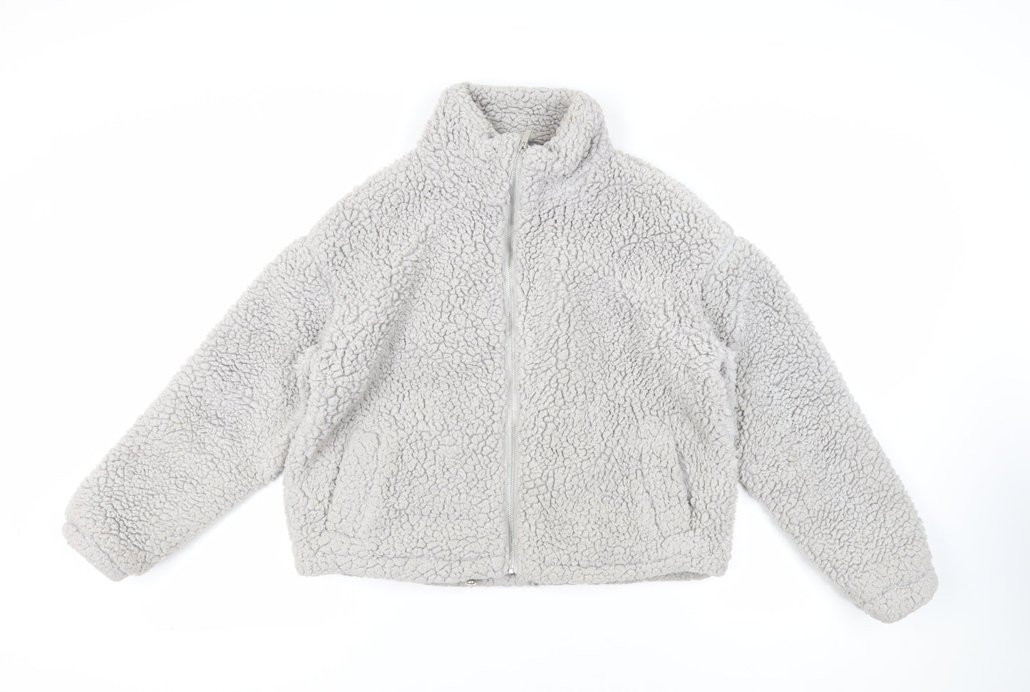 Womens UK Size S New Look Grey Jacket