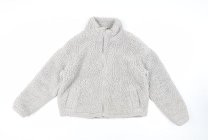 Womens UK Size S New Look Grey Jacket