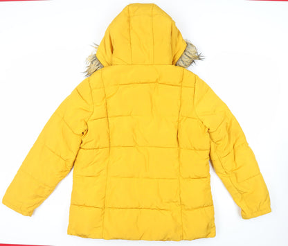 Womens UK Size 16 Very Yellow Jacket