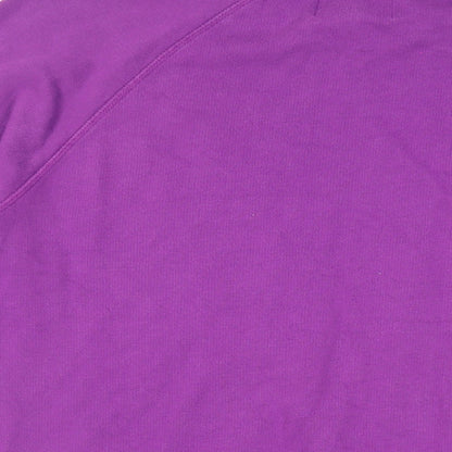Shore Leave Mens Purple Cotton Pullover Sweatshirt Size M