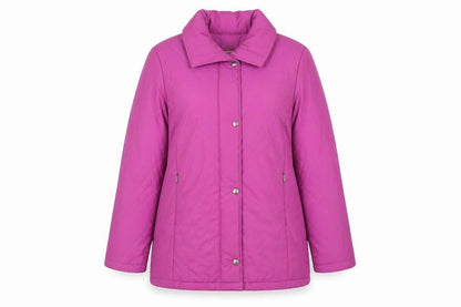 c.o.v.e.r! Womens Purple Jacket Size L Zip