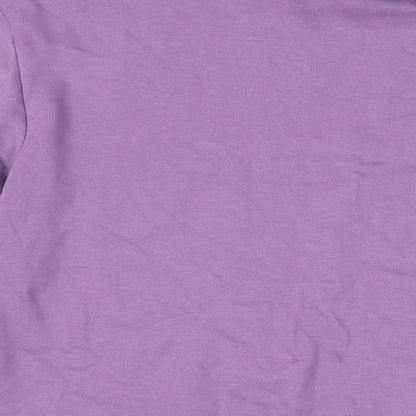 Mens UK Size L H&M Purple Pullover Sweatshirt