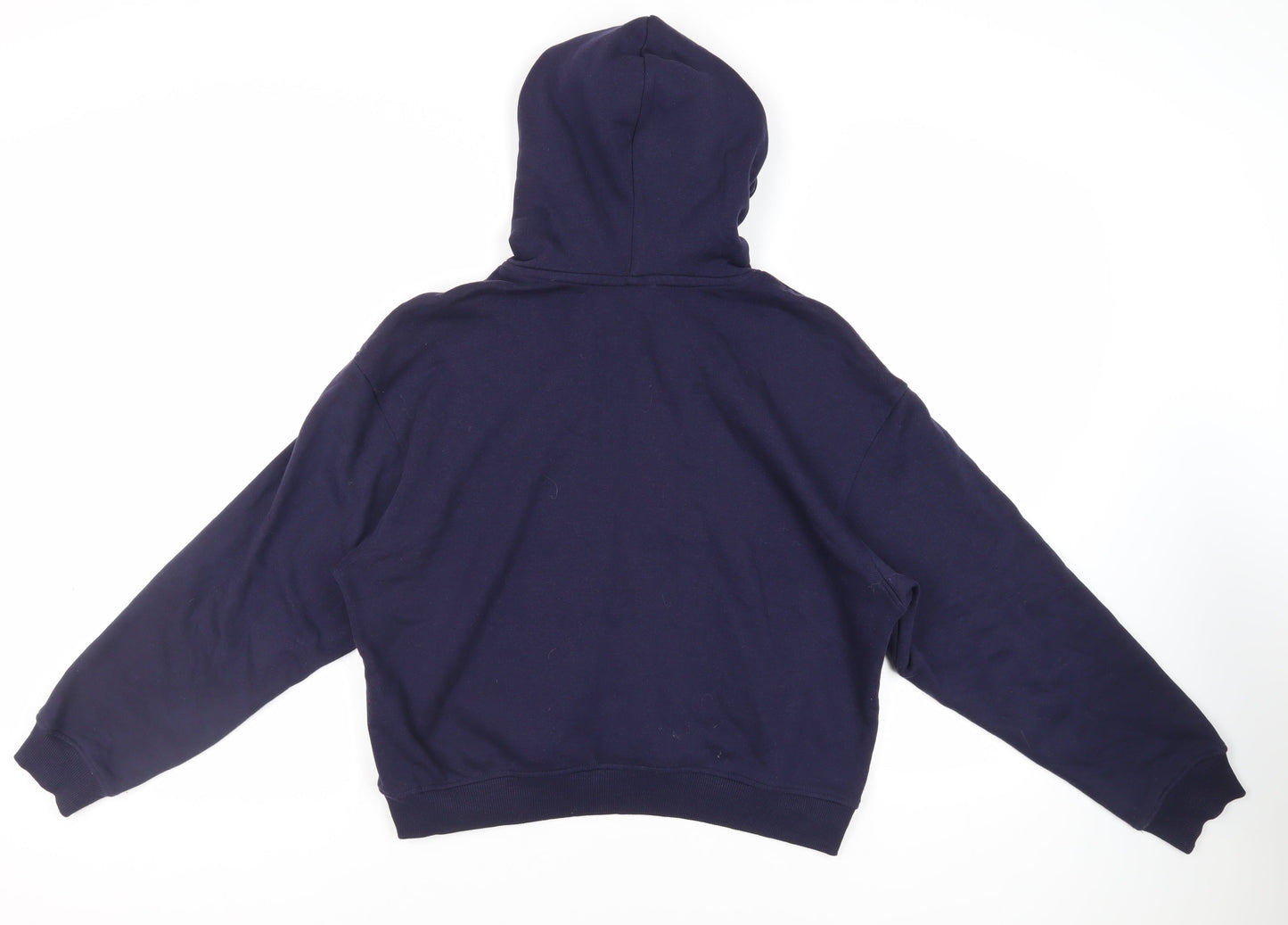 Womens UK Size L Divided by H&M Blue Pullover Hoodie