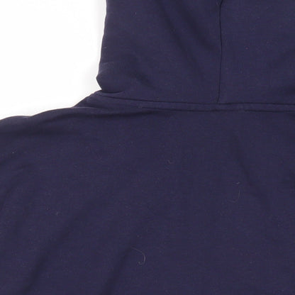 Womens UK Size L Divided by H&M Blue Pullover Hoodie