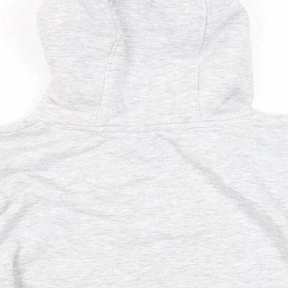 NEXT Boys Grey Cotton Pullover Hoodie Size 5 Years Pullover - Sports Car