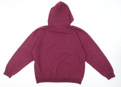 Mens UK Size L River Island Purple Pullover Hoodie