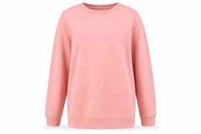 PDI Womens Pink Cotton Pullover Sweatshirt Size M Pullover