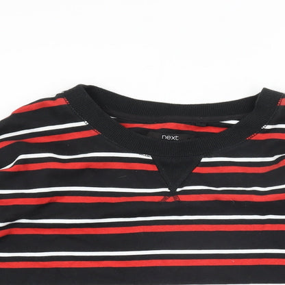 Womens UK Size 10 NEXT Black Basic T-Shirt