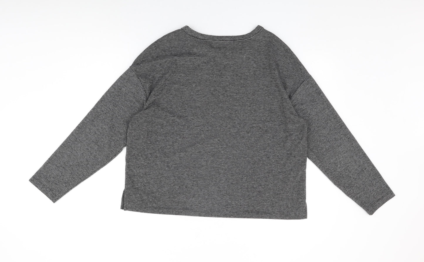 Womens UK Size 14 Marks and Spencer Grey Basic T-Shirt