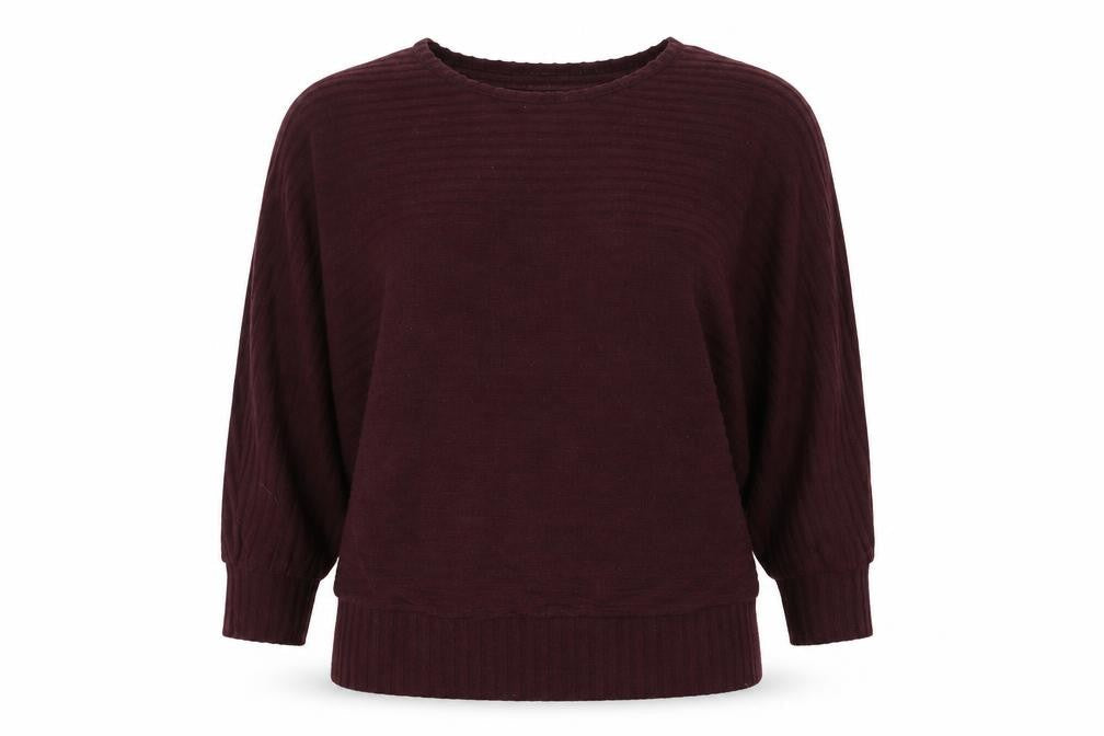 Womens UK Size M New Look Red Basic T-Shirt