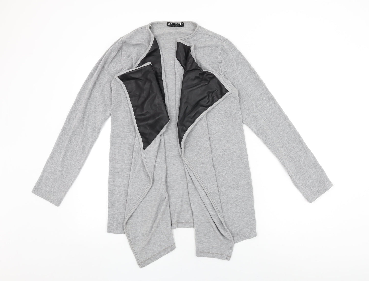 Womens UK Size 10 Select Grey Cardigan Jumper