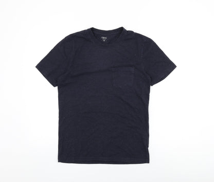NEXT Mens Blue Cotton T-Shirt Size XS Round Neck