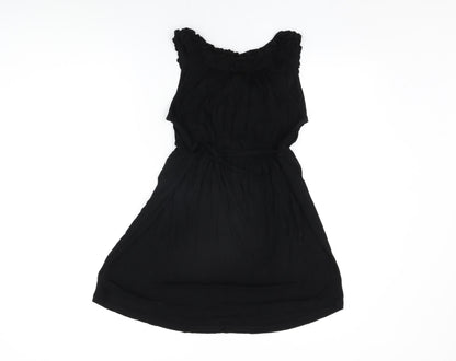 Womens UK Size M H&M Black Basic T-Shirt