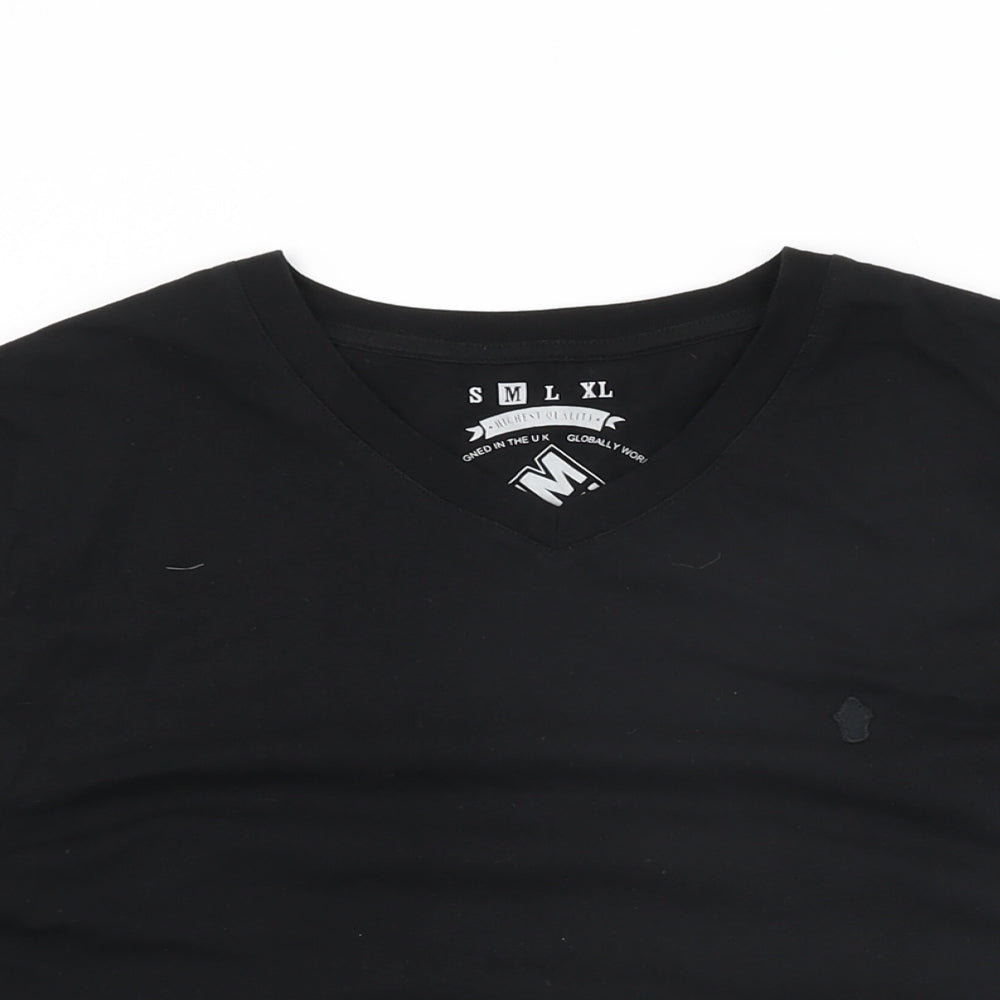 Mens UK Size M Criminal Black  T-Shirt