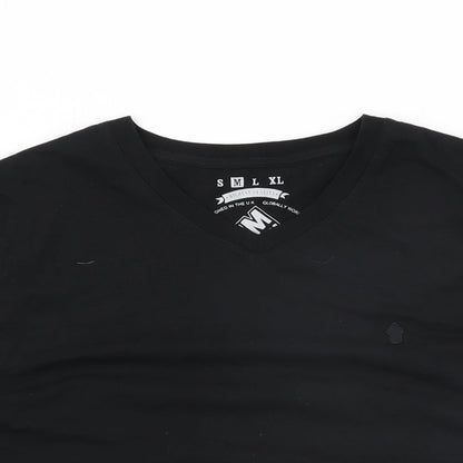 Mens UK Size M Criminal Black  T-Shirt