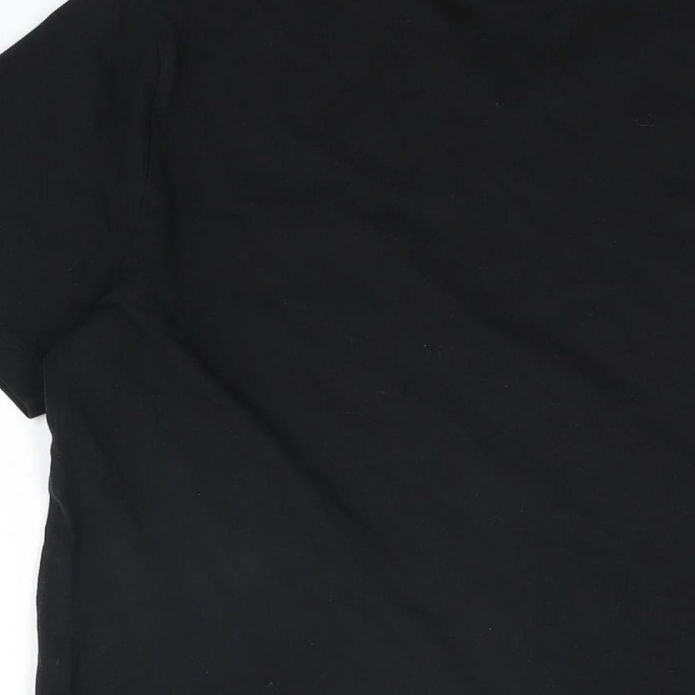 Mens UK Size M Criminal Black  T-Shirt