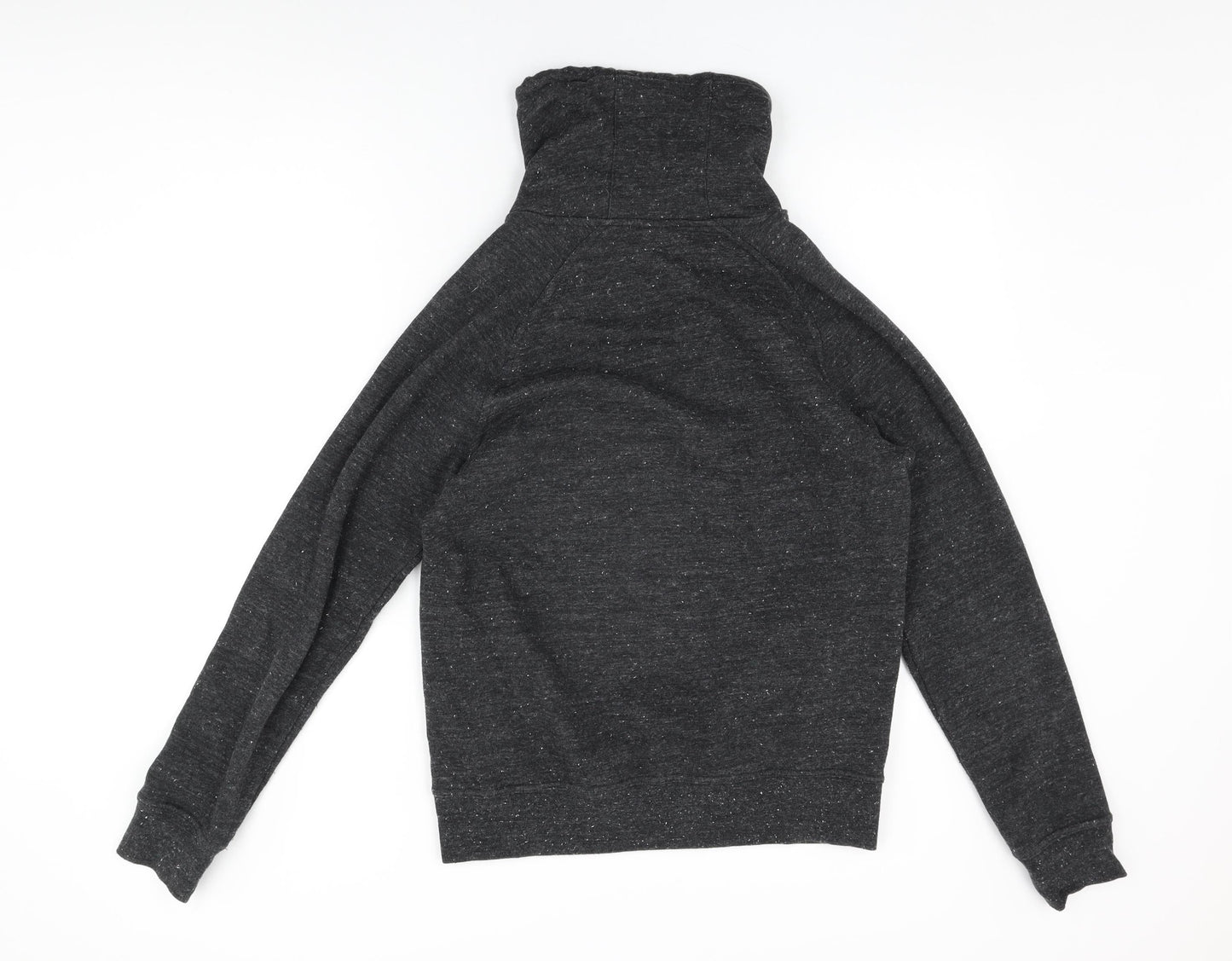 H&M Womens Black Cotton Pullover Sweatshirt Size S Pullover