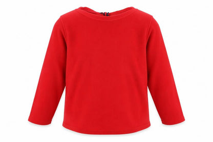 Womens UK Size 24 Lands' End Red Basic T-Shirt